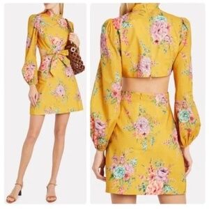 Yellow floral Zimmermann dress